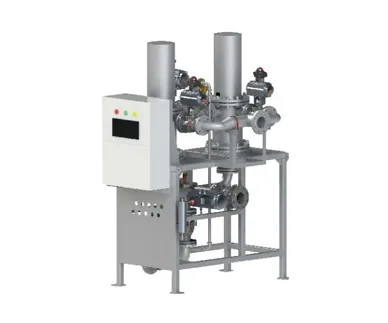 Automatischer flüssiger magnetischer Filter-Doppel