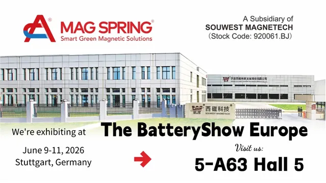 Hoch effiziente magnetische Trennung für Batterie materialien | MAG SPRING